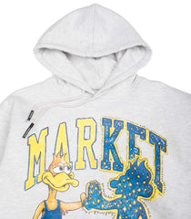 Market Dark And Light Bear Hoodie Gray Men