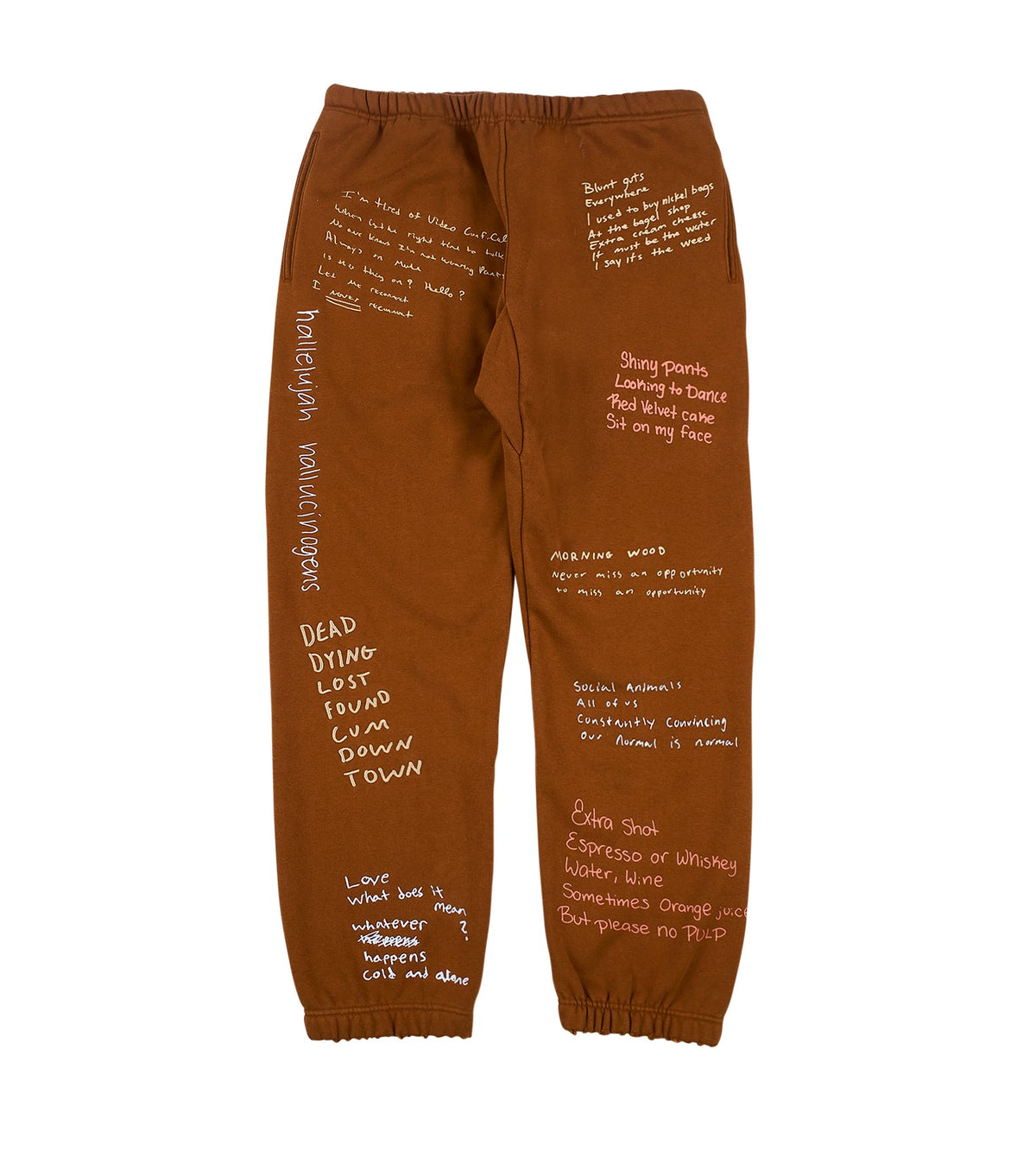 Pleasures Remote Pants Black