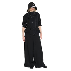 Y-3 RAYON TWILL HOODED TOP