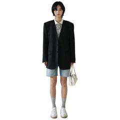 KIMHEKIM VICTOR COLLARLESS JACKET