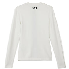 Y-3 3-STRIPES LONG SLEEVE TEE