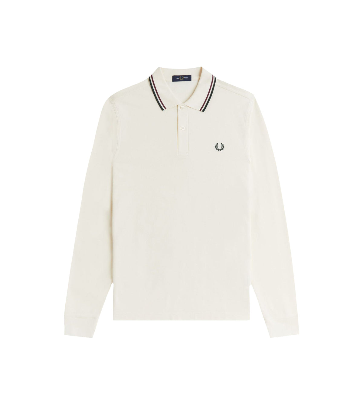 Fred Perry Fp Ls Twin Tipped Fp Shirt Manica Lunga