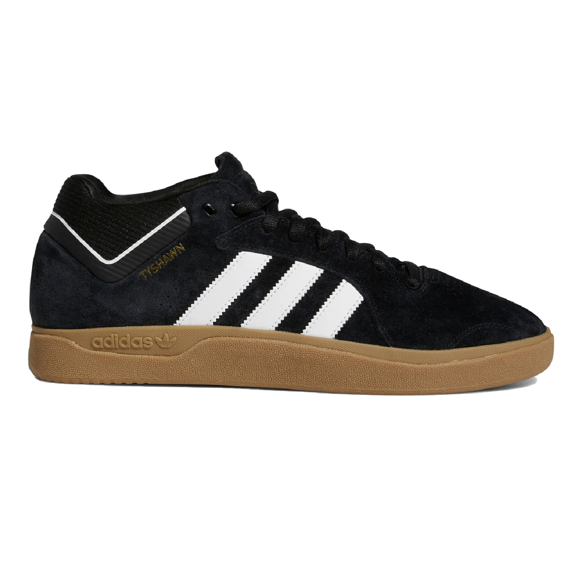 Adidas Tyshawn - Core Black/Cloud White/Metallic Gold