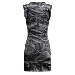 AESPA X OTTOLINGER MESH MINI DRESS
