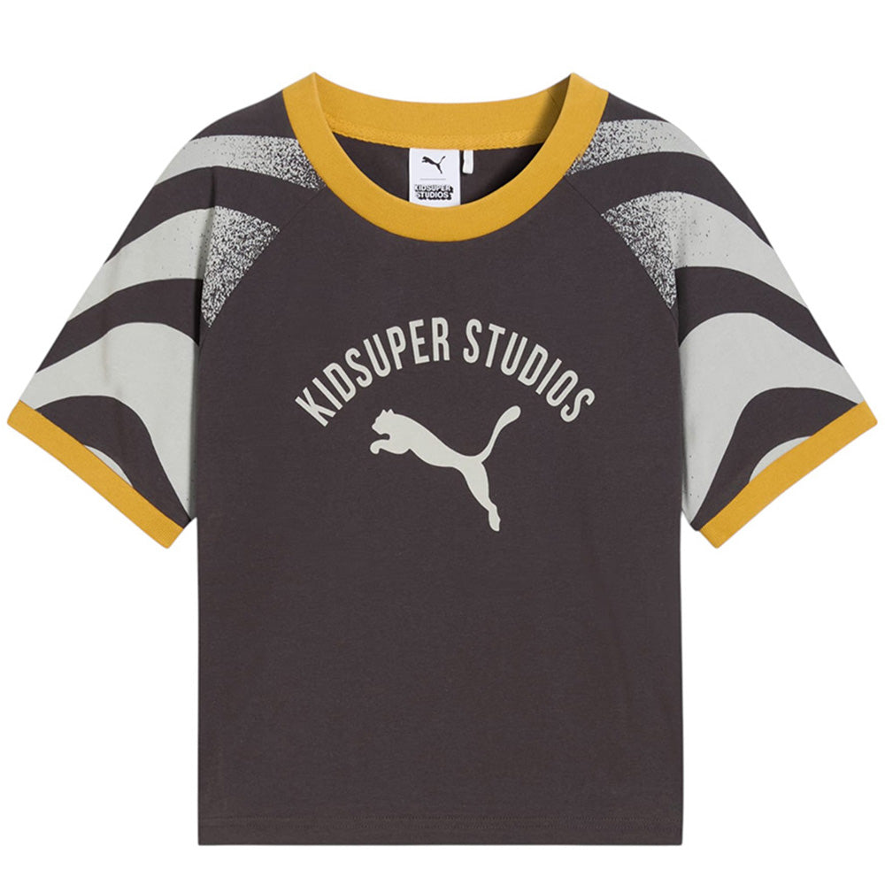 PUMA X KIDSUPER TEE DARK COAL