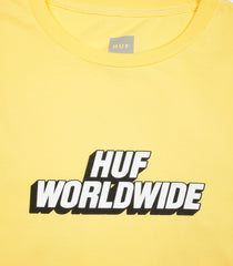 Huf Postal SS Tee Yellow