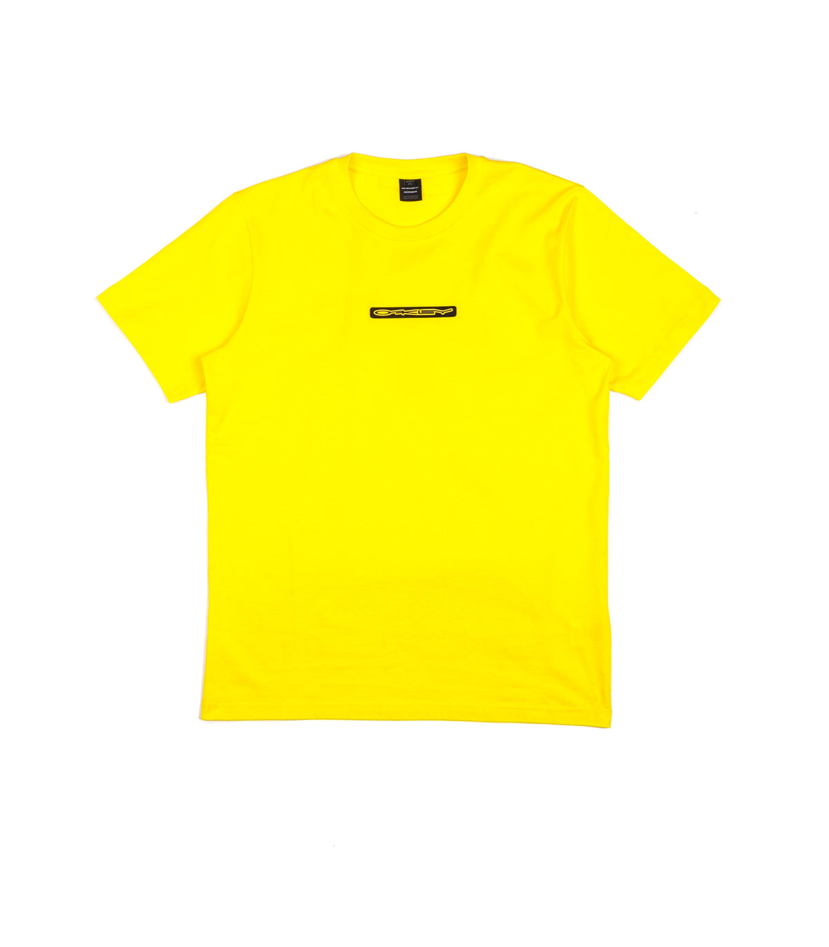 Oakley T-Shirt Stretch Logo Patch Yellow