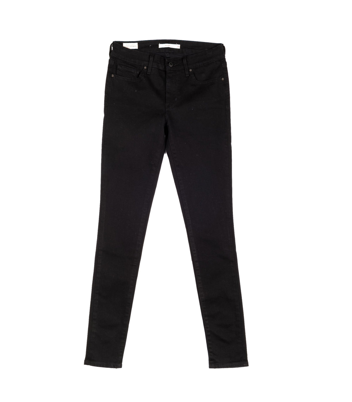 Levis Jeans Levi'S 721 Skinny High Rise High Waist Black Women