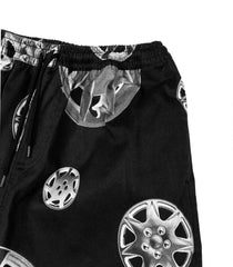 Pleasures Black Roadside Shorts Black Man