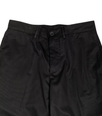 Aramani X Black Cotton Wide Pants Man