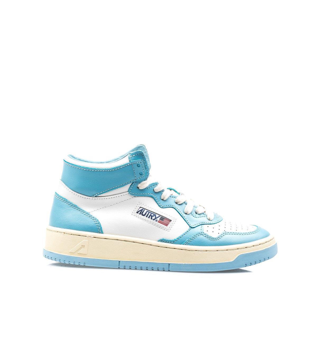 Autry Medalist Mid White Baltic Women's