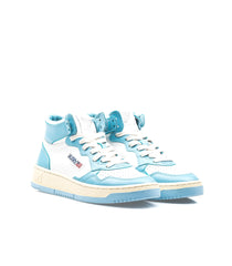 Autry Medalist Mid White Baltic Women's
