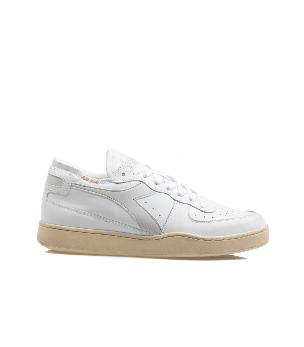 Diadora Milano Basket Row Cut White Unisex