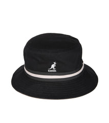 Kangol Stripe Lahinch Bucket Black