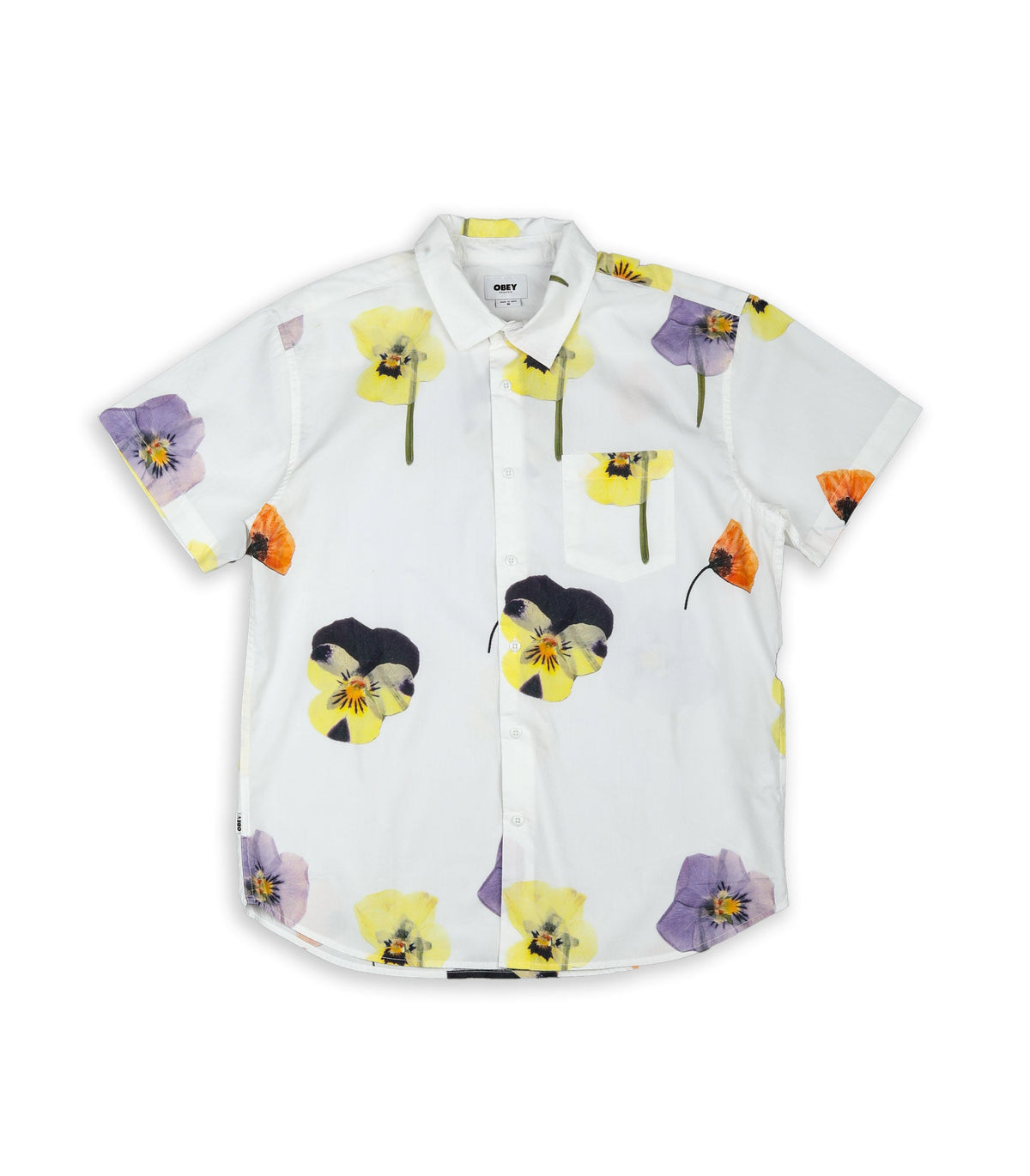 Obey Redux Woven White Shirt