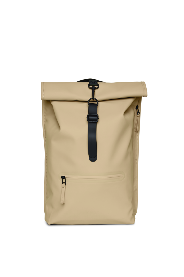 Rains Rolltop Rucksack Backpack Sand