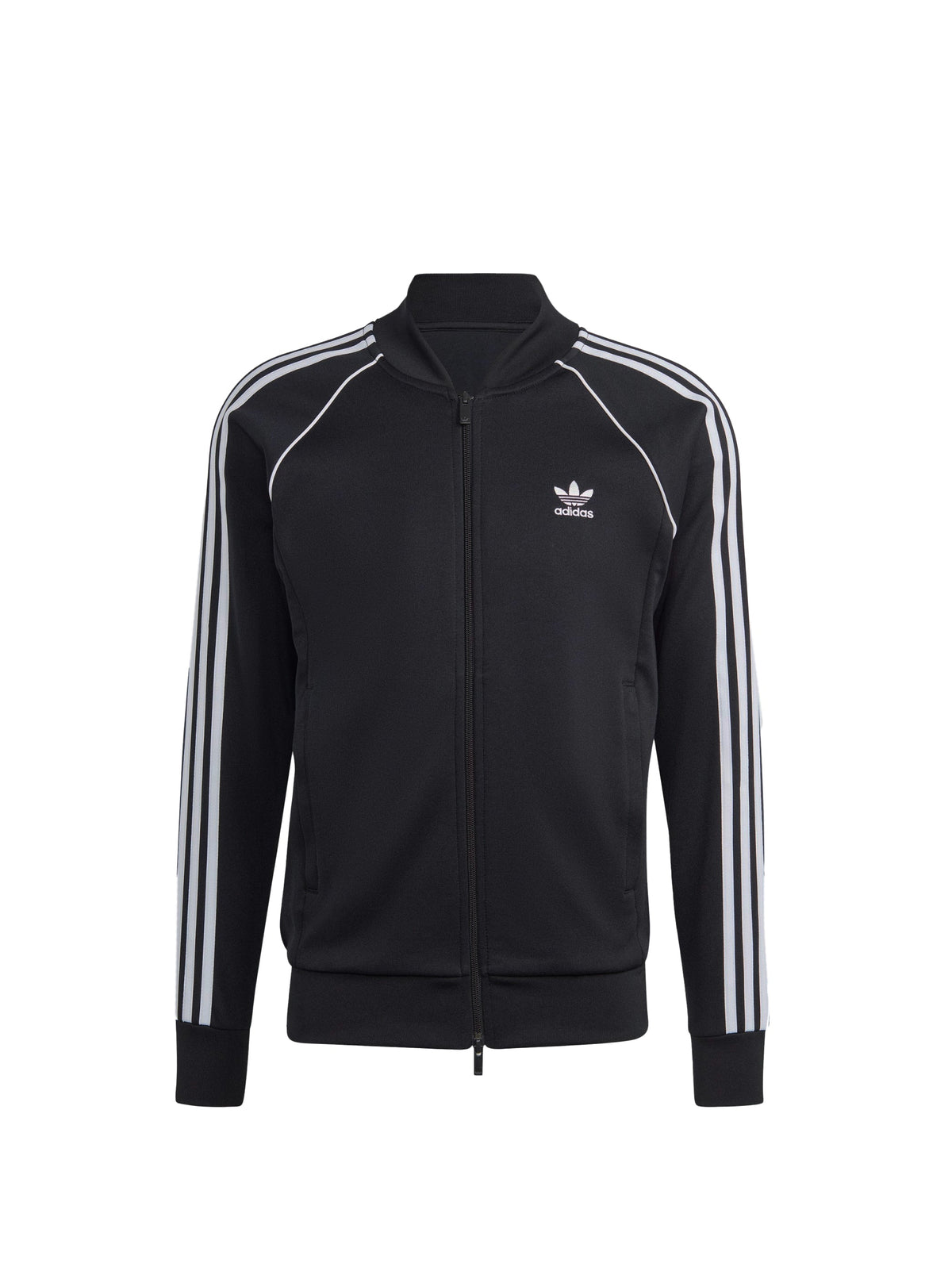 Adidas Sst Tt Black White Men's Zip Sweatshirt