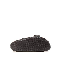 Brikenstock Arizona Black Suede Leather Unisex