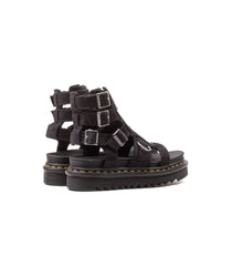 Dr. Martens Olson Nappa Zip Sandal Black Women