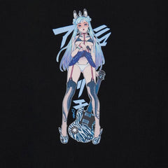 Octopus Zebra Idol Hoodie Black
