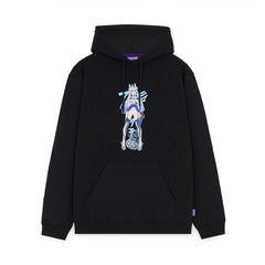 Octopus Zebra Idol Hoodie Black