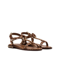 Ash Cinnamon Studded Low Sandal