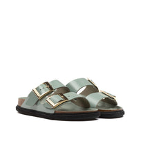Birkenstock Arizona Droplet Pure Sage Turquoise