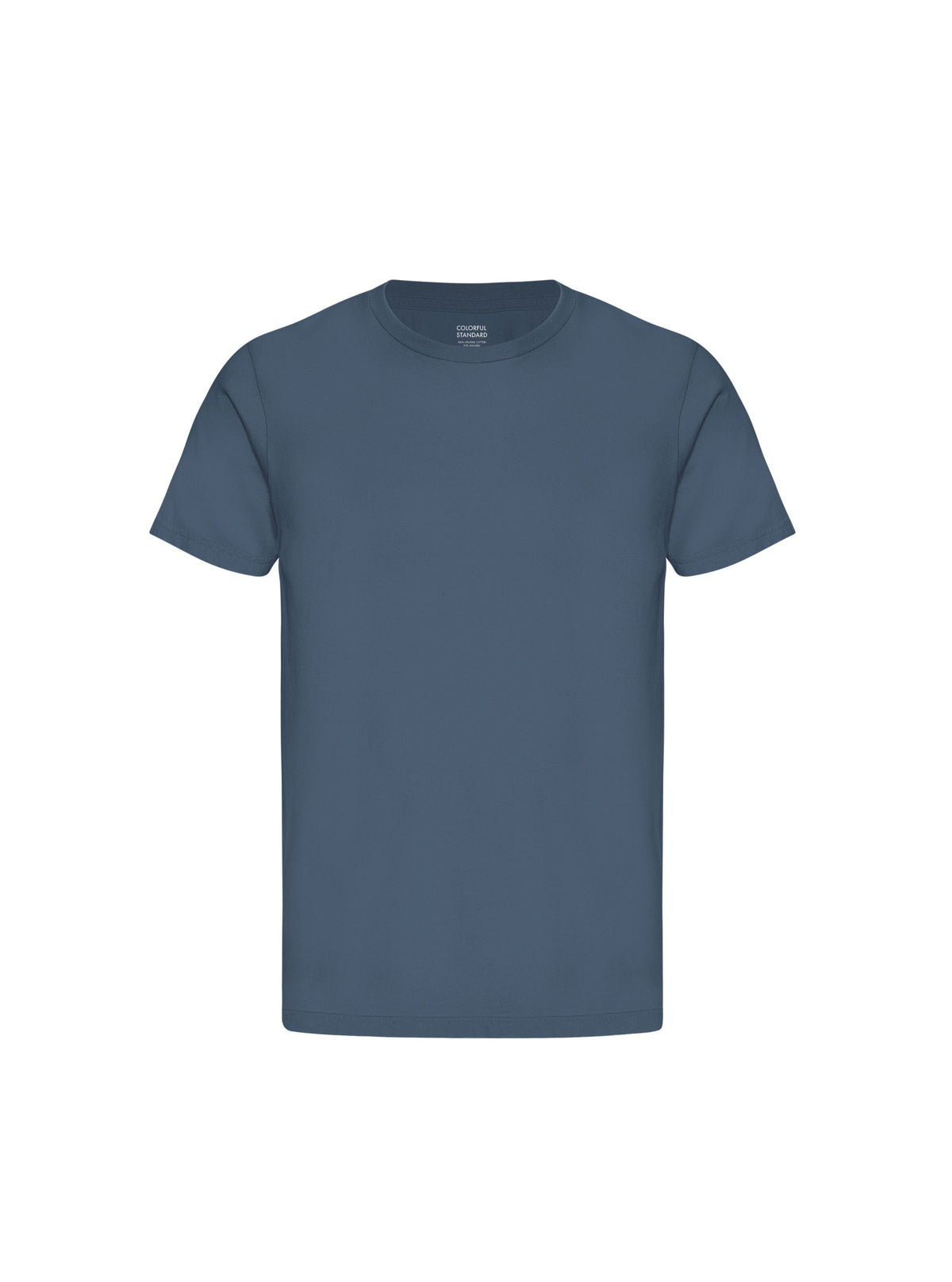Classic Organic Tee Petrol Blue