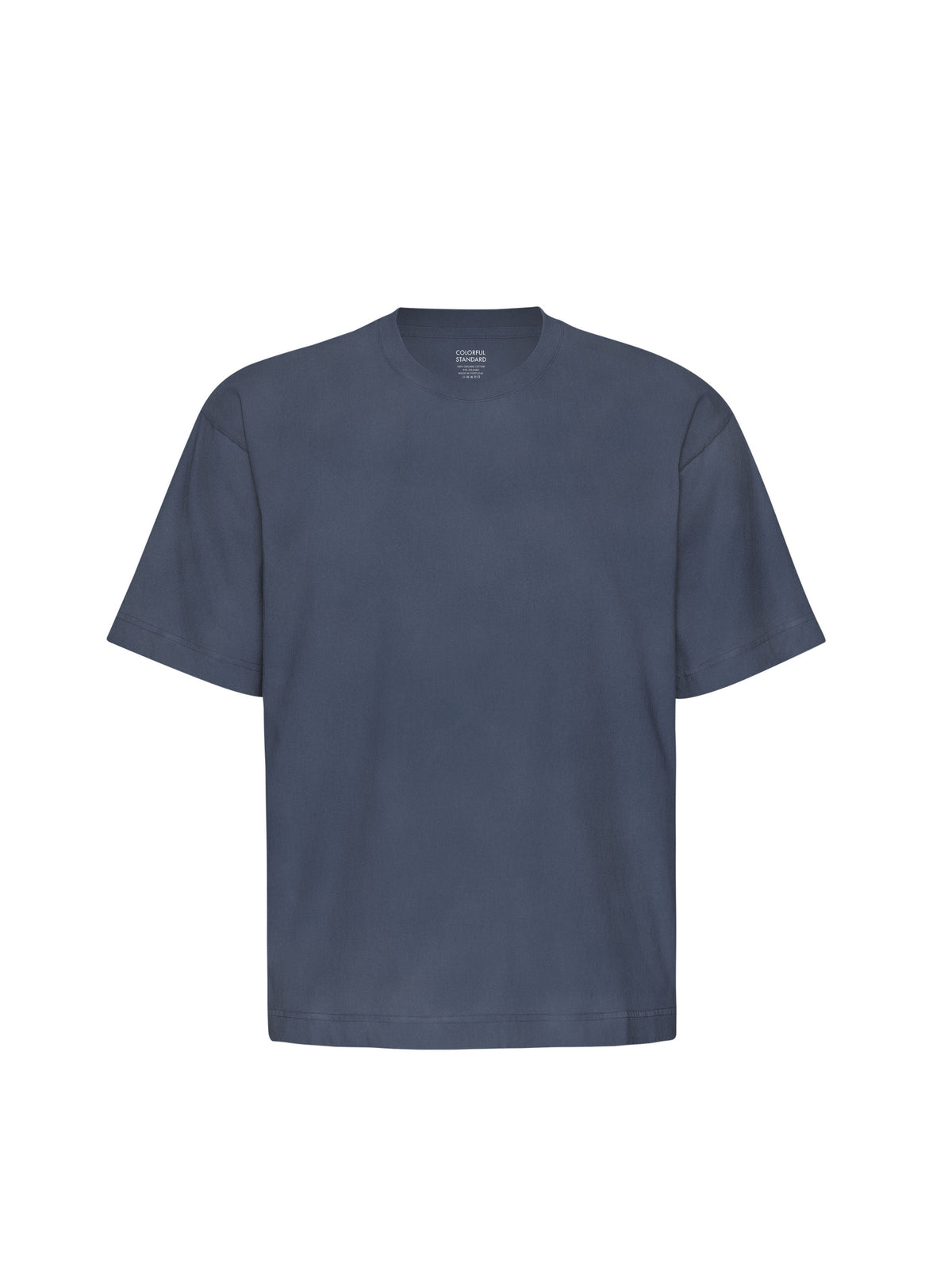 Blue Organic Cotton Oversized T-Shirt
