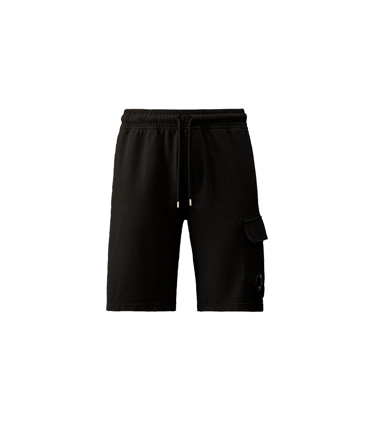 CP Company Light Fleece Lenssweat Bermuda Cargo Black Men
