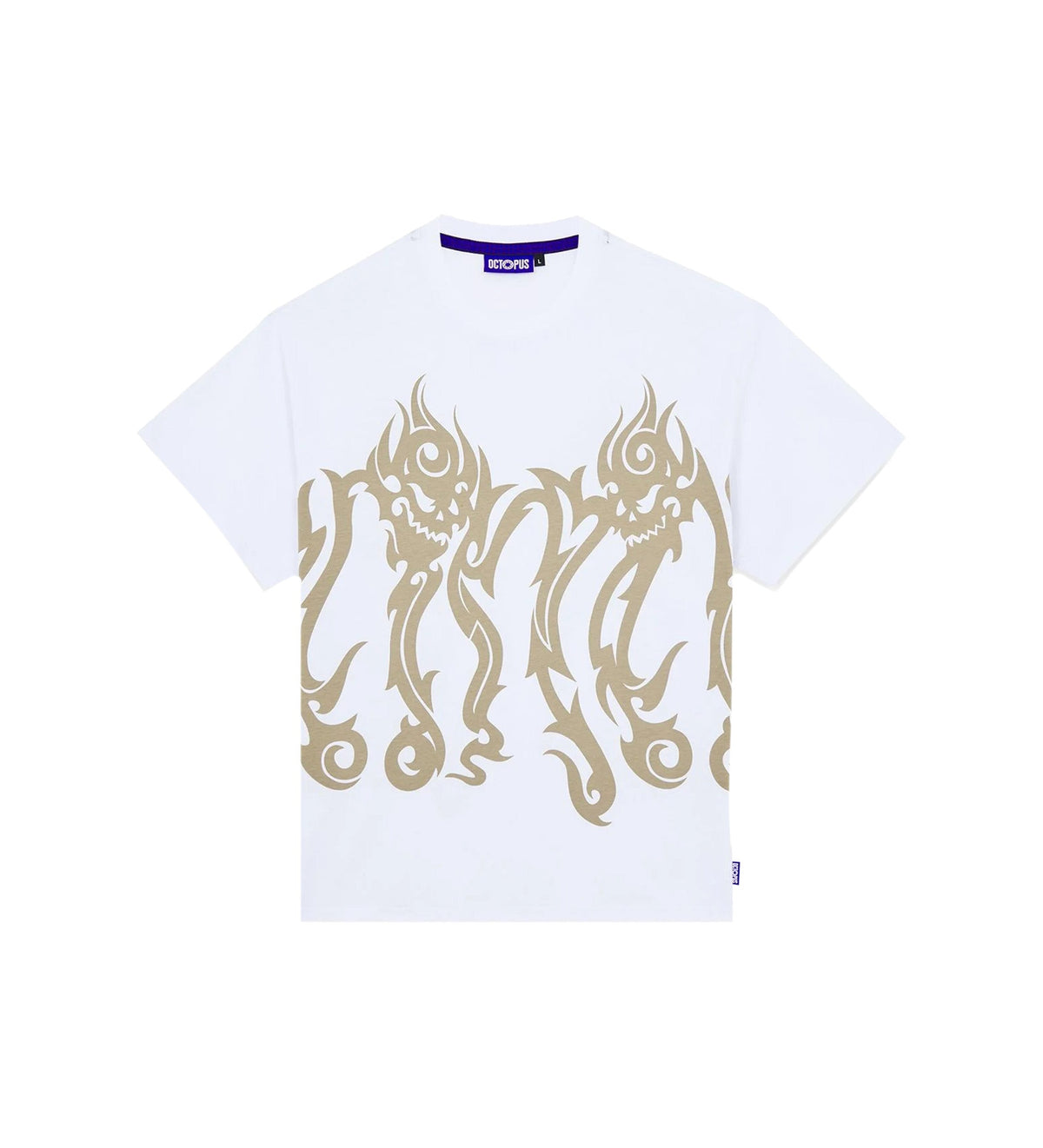 Octopus Tribal Skull Tee