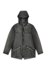 Rains 12010 Buttons Grey Unisex Raincoat