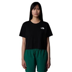 The North Face Women'S Simple Dome Cropped Slim Tee