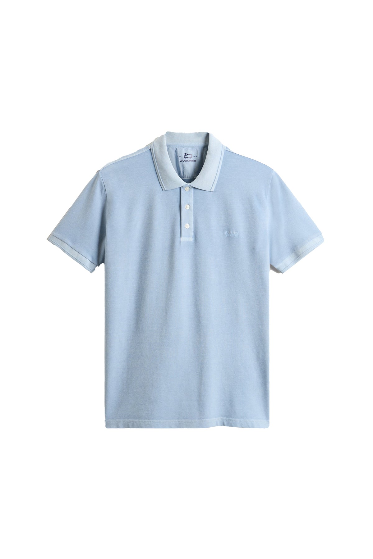 Mackinack Polo Shirt In Light Blue Cotton Piqué
