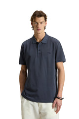 Mackinack Polo Shirt In Blue Cotton Piqué