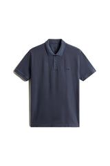 Mackinack Polo Shirt In Blue Cotton Piqué