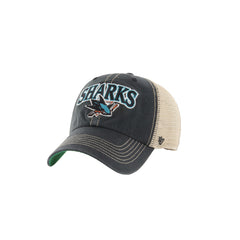 '47 Cappellino Tuscaloosa Clean Up San Jose Sharks - Vintage Black - Vintage Black
