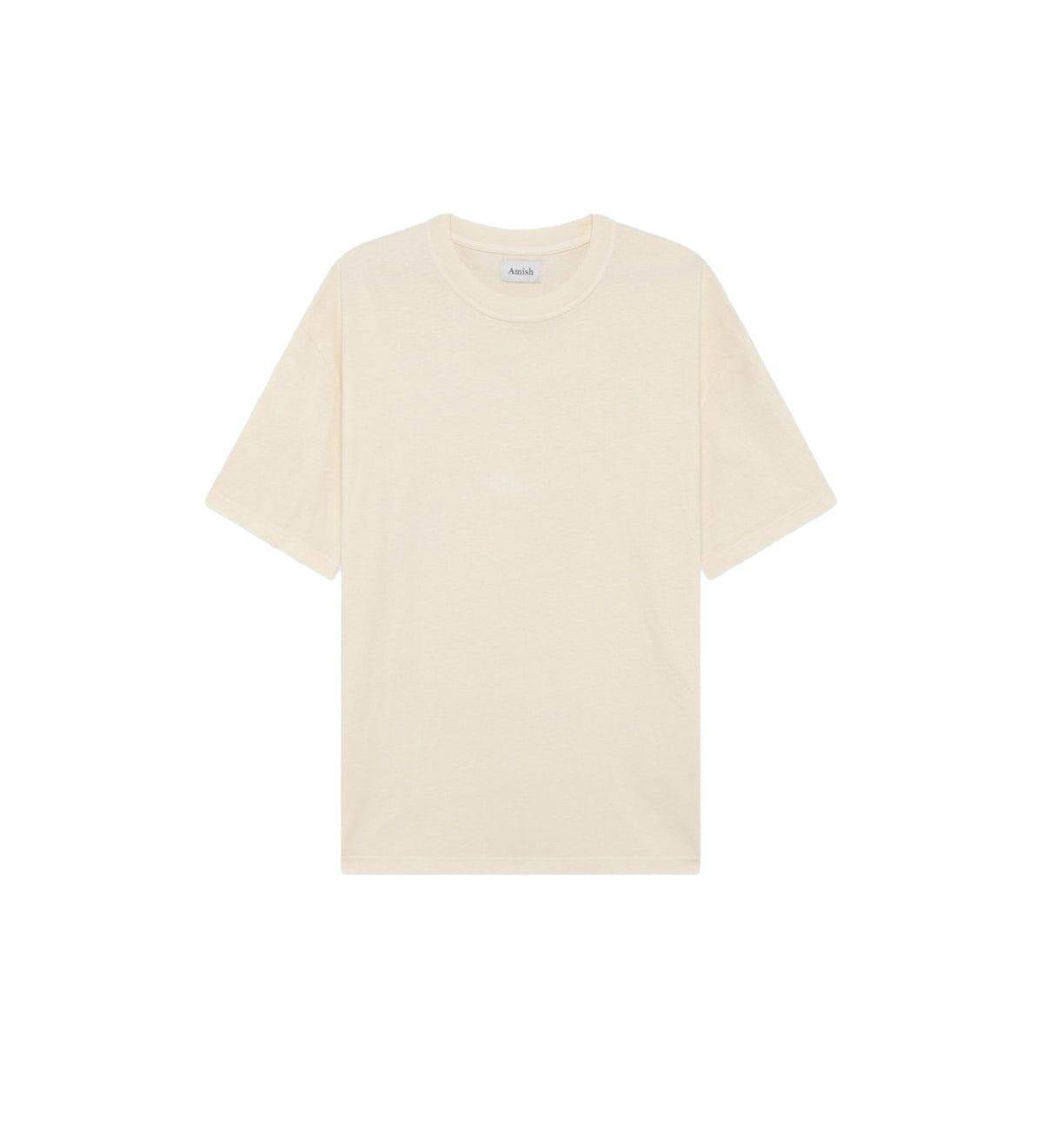 Amish T-Shirt Micro Logo Jersey Dyed