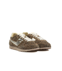 Autry Windspin Low Women Suede Leopard Platinum