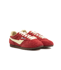 Autry Windspin Low Women Suede Rosso
