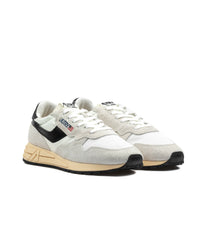 Autry Reelwind Low Man Suede White Black
