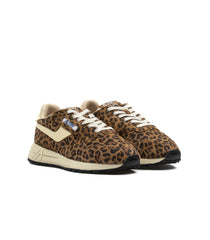 Autry Reelwind Low Woman Leopard Donna