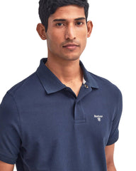 Polo Barbour Lightweight Sports Blu Uomo
