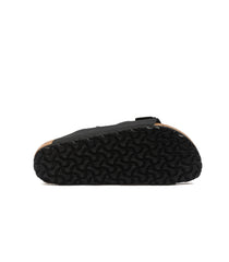 Birkenstock Arizona Earthy Black Veg Birkibuc Narrow Fit