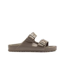 Birkenstock Arizona Eva Grey Taupe In Gomma Narrow Fit