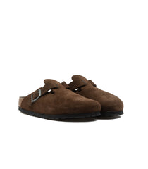 Birkenstock Boston Sfb Carafe Tonal Suede Leather