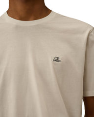 C.P. Company 30/1 Jersey Short Sleeve Logo Patch T-Shirt