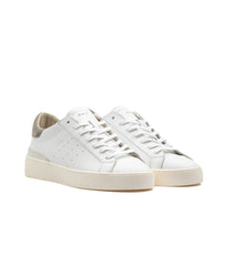 D.A.T.E. Sonica Calf White-Grey