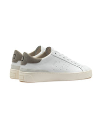 D.A.T.E. Sonica Calf White-Grey