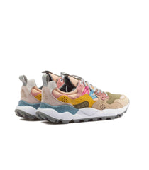 Flower Mountain Yamano 3 Suede Nylon Dark Rose-Chestnut